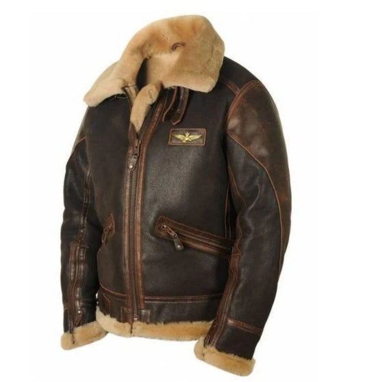 Adrian - Fliegerjacke mit Fellkragen für Herren