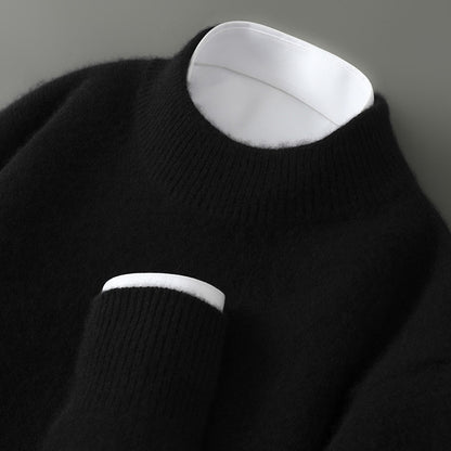 Adrien - Herren Strickpullover mit Rundhalsausschnitt