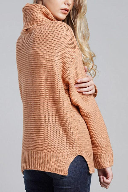 Clara – Strickpullover aus Kaschmir mit Rollkragen für Damen