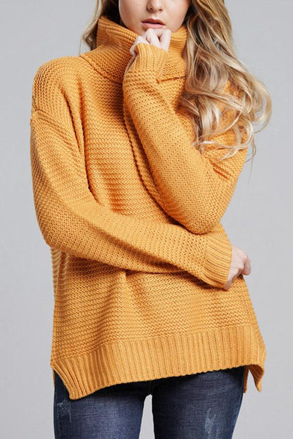 Clara – Strickpullover aus Kaschmir mit Rollkragen für Damen