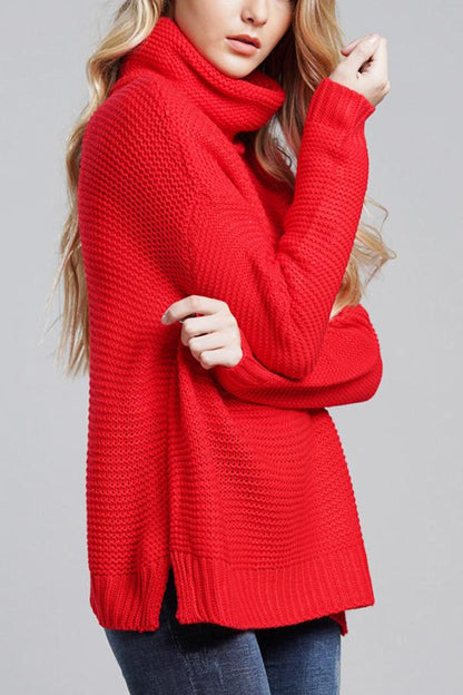 Clara – Strickpullover aus Kaschmir mit Rollkragen für Damen
