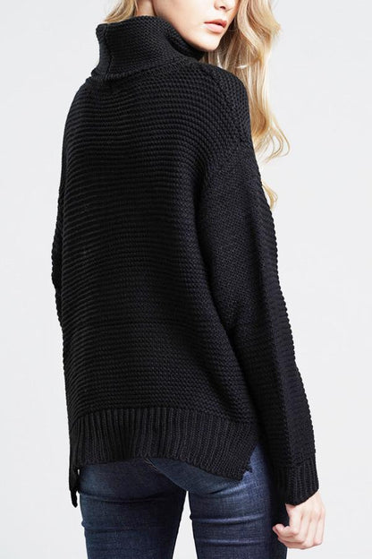 Clara – Strickpullover aus Kaschmir mit Rollkragen für Damen