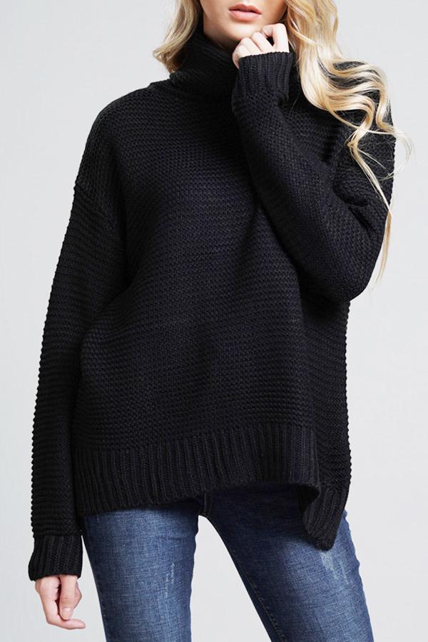 Clara – Strickpullover aus Kaschmir mit Rollkragen für Damen