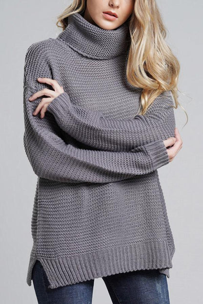Clara – Strickpullover aus Kaschmir mit Rollkragen für Damen