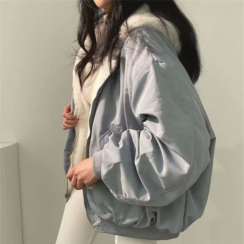 Alicja – Gefütterte Oversize-Winterjacke im modernen Casual-Look für Damen