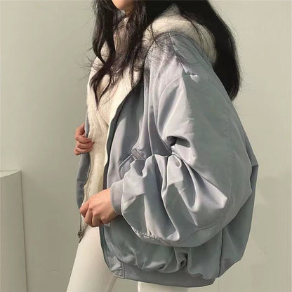 Alicja – Gefütterte Oversize-Winterjacke im modernen Casual-Look für Damen