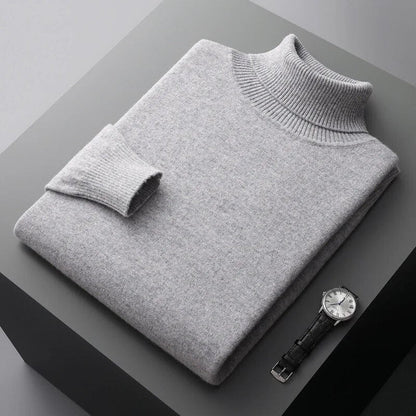 Jonas – Feiner Rollkragenpullover Herren