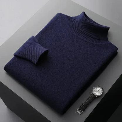 Jonas – Feiner Rollkragenpullover Herren
