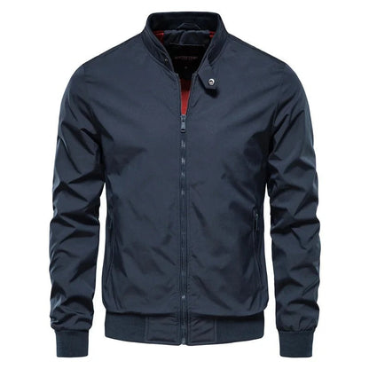 Leo – Herren Leichte Übergangsjacke mit Stehkragen