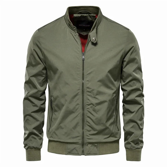 Leo – Herren Leichte Übergangsjacke mit Stehkragen