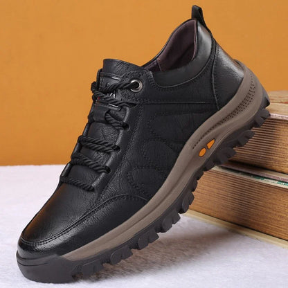 Leonard – Herren Lederschuhe schwarz mit rutschfester Sohle