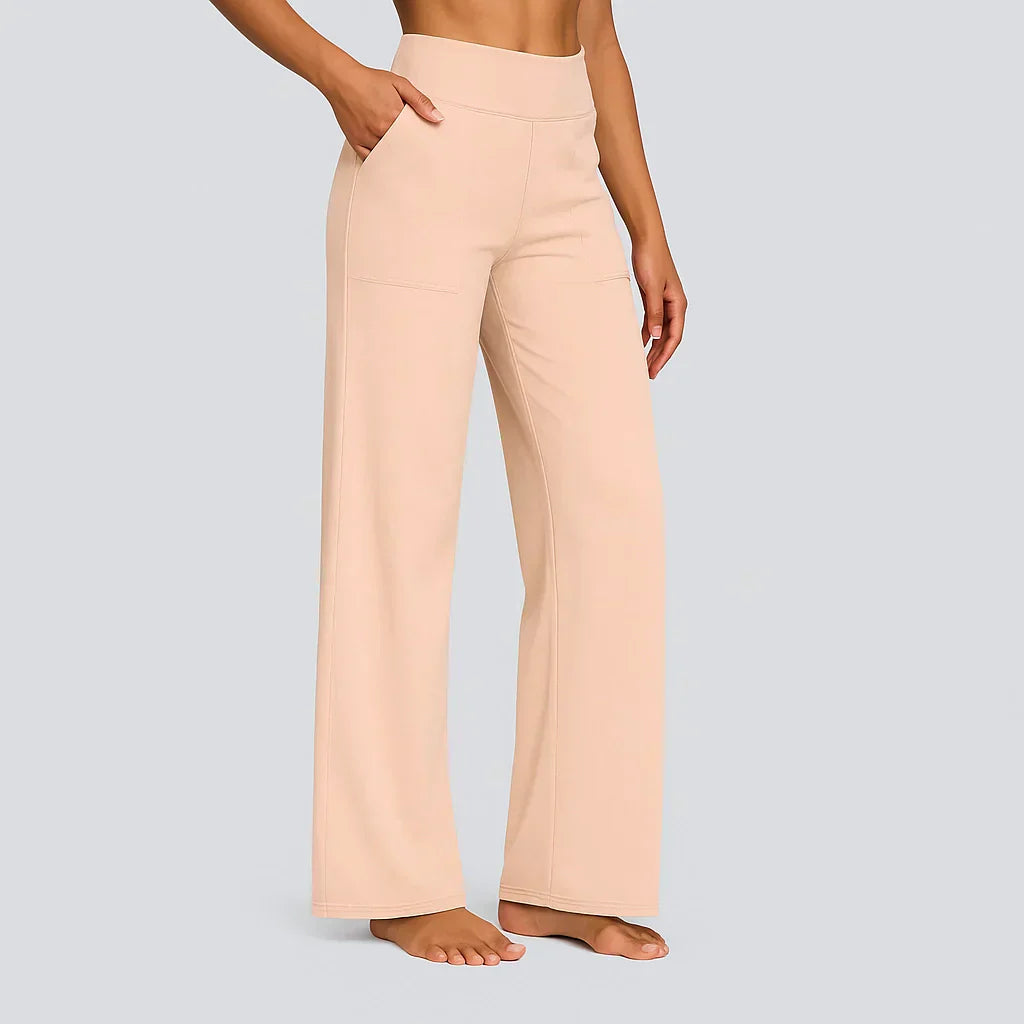 Maya – Bequeme Wide-Leg-Freizeithose für Damen