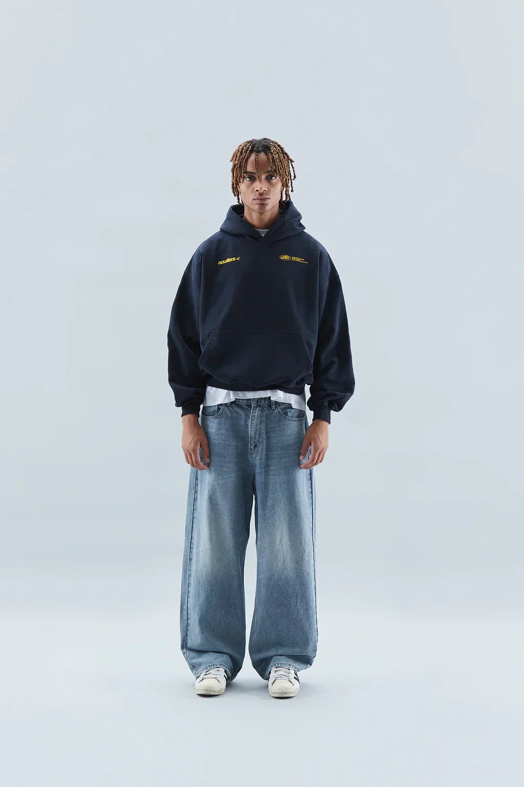 Lena – Damen Hoodie Oversize mit Kapuze