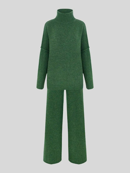 Milena - Damen Strick Set Oversize Pullover