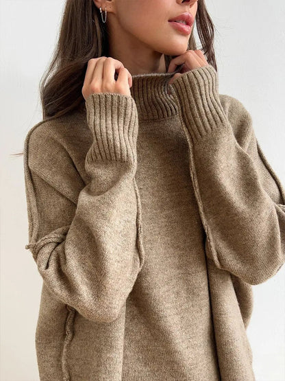 Milena - Damen Strick Set Oversize Pullover