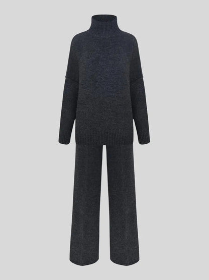 Milena - Damen Strick Set Oversize Pullover