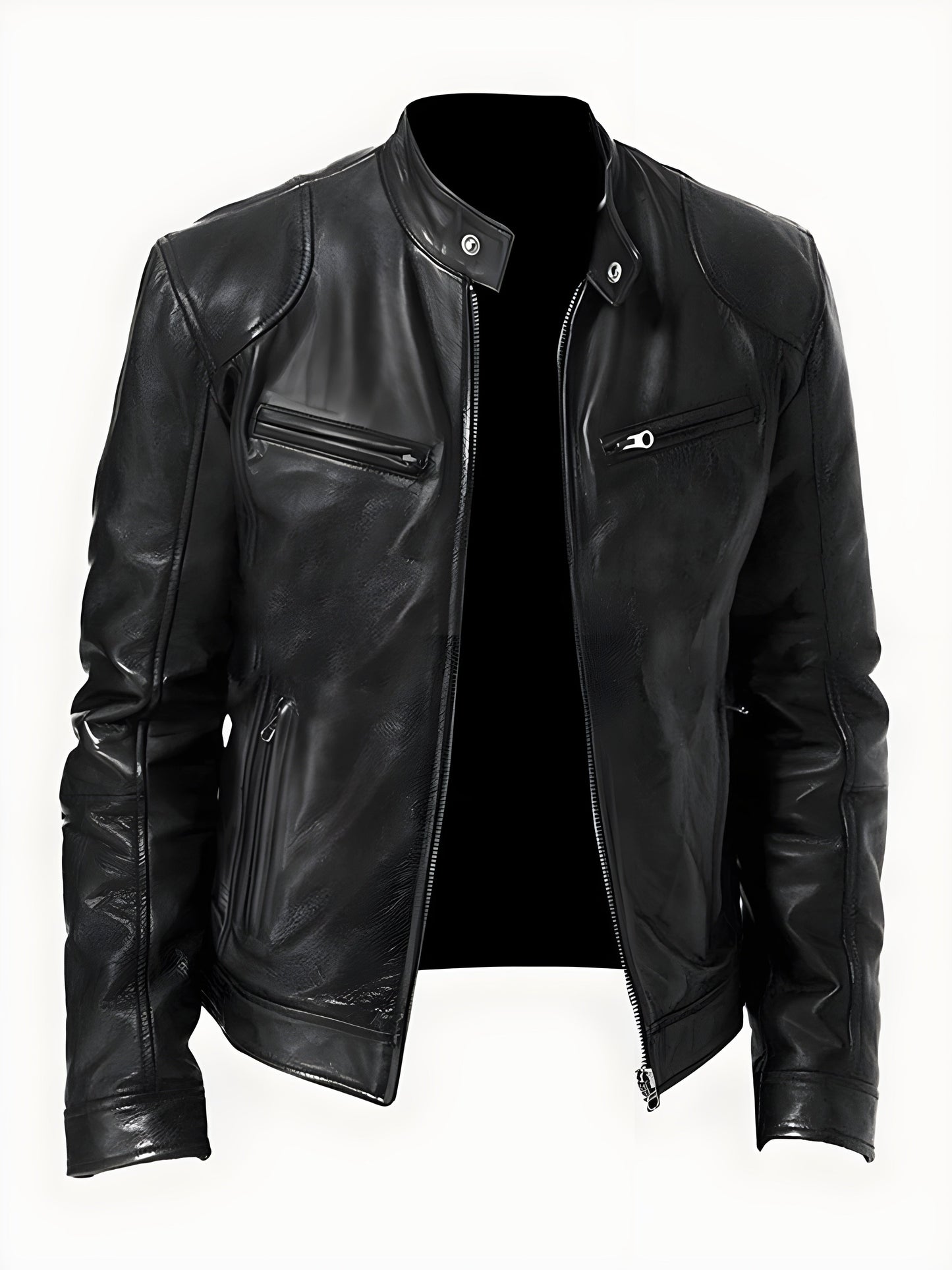 Alejandro – Klassische Herren Lederjacke Biker-Stil